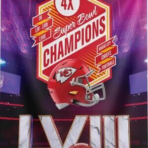 Kansas City Chiefs Super Bowl LVlll Towel.